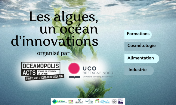 L’UCO Bretagne Nord et le Fonds de Dotation Océanopolis s’associent pour une Journée dédiée aux Algues